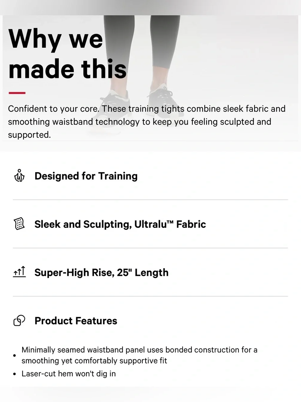 Lululemon Glow Up Super-High-Rise Tight 25